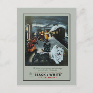 Vintage Urlaubswerbung Postkarte