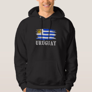 Vintage Uruguay-Flagge I Liebe Uruguay Hoodie