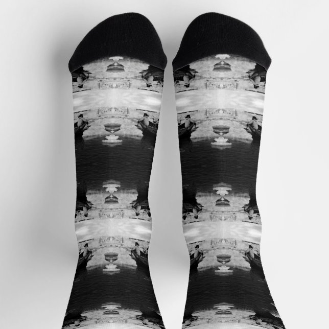 Vintage US Alaska Eskimo Jäger Socken (Oben)