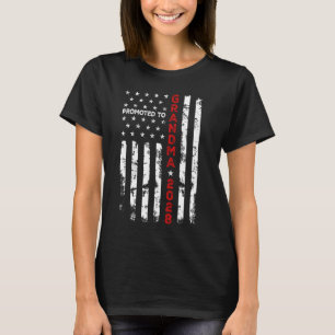 Vintage US-amerikanische Flagge bald wieder Oma we T-Shirt