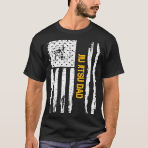 Vintage US-amerikanische Flagge Brasilianischer Ji T-Shirt