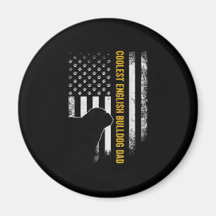 Vintage US-amerikanische Flagge Cooler englischer Magnet