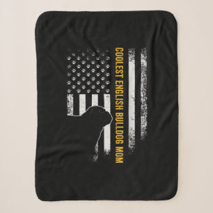 Vintage US-amerikanische Flagge Cooler englischer Sherpadecke