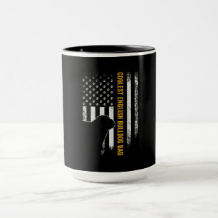 Vintage US-amerikanische Flagge Cooler englischer Tasse
