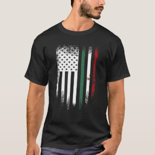 Vintage US-amerikanische Flagge Mexiko Roots Ameri T-Shirt