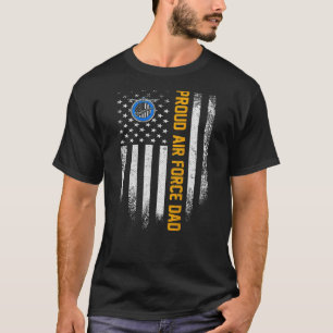 Vintage US-amerikanische Flagge Proof US Air Force T-Shirt