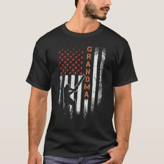 Vintage US-amerikanische Flagge Proud Cricket Gran T-Shirt