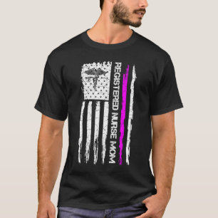 Vintage US-amerikanische Flagge Proud Registered N T-Shirt