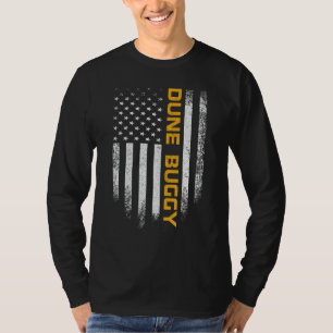 Vintage US-amerikanische Flaggendüne Buggy Sand Dr T-Shirt