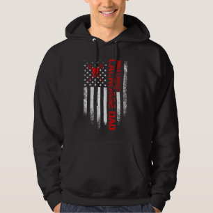 Vintage US-amerikanische Flaggenwelt S Okest Lacro Hoodie