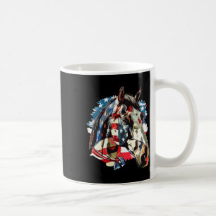 Vintage US-amerikanische Patriotikflagge 4. Juli Kaffeetasse