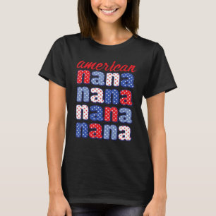 Vintage US-Fahne glückliche Unabhängigkeit 4. Juli T-Shirt