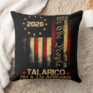 Vintage-US-Flagge 2026 Patriotischer politischer U Kissen
