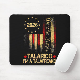Vintage US-Flagge 2026 Patriotischer politischer U Mousepad