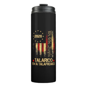 Vintage-US-Flagge 2026 Patriotischer politischer U Thermosbecher