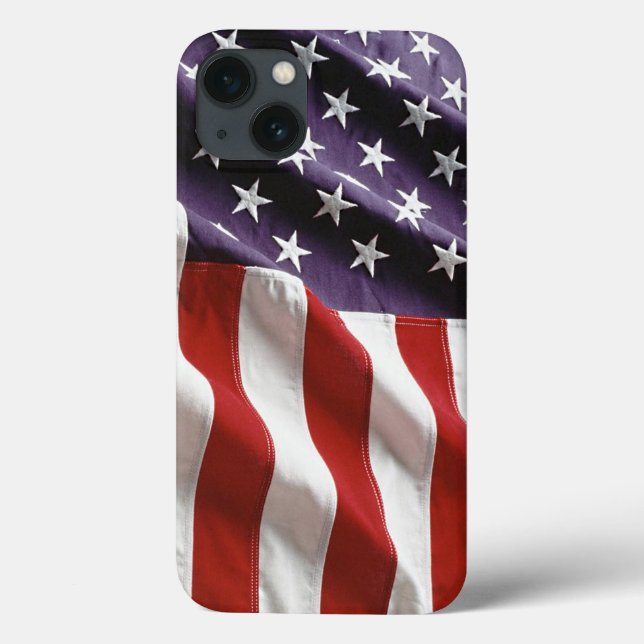 Vintage US-Flagge ", die hoch" iPhone 6 Kasten Case-Mate iPhone Hülle (Rückseite)