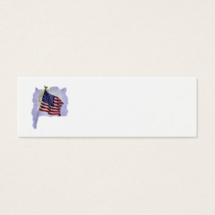 Vintage US-Flagge in patrouillischen Farben