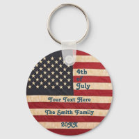 Vintage US Flagge unter amerikanischer Flagge