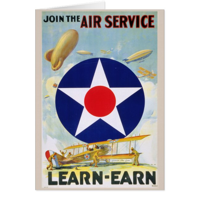 Vintage US schließen sich dem Fluglinienverkehr (Vorne)