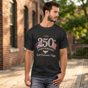 Vintage USA 250. Jahrestag Patriotic Flags Grap T-Shirt
