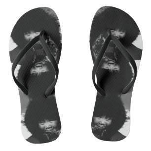Vintage USA Alaska Eskimo Kind Flip Flops