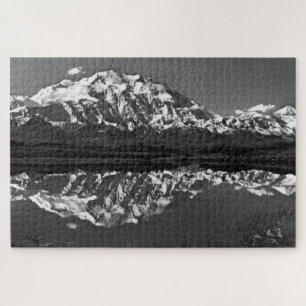 Vintage USA Alaska großartiger Mt McKinley Puzzle