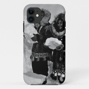 Vintage-USA-Alaska-Iglu-Erbauer Case-Mate iPhone Hülle