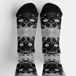 Vintage-USA-Alaska-Iglu-Erbauer Socken