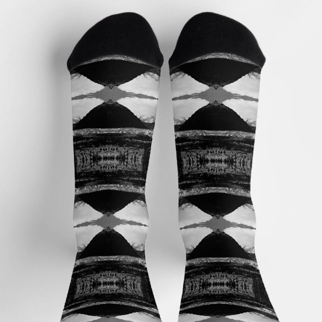 Vintage USA Alaska Matanuska Gletscher Socken (Oben)