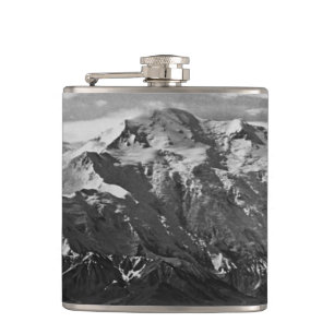 Vintage USA Alaska Mt Mckinley Nationalpark Flachmann