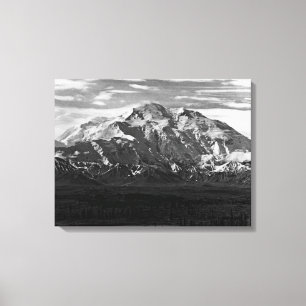 Vintage USA Alaska Mt McKinley Nationalpark Leinwanddruck