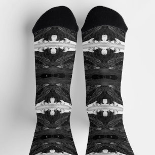 Vintage USA Alaska Mt Mckinley Nationalpark Socken