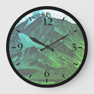 Vintage USA Alaska Mt McKinley Nationalpark Uhr