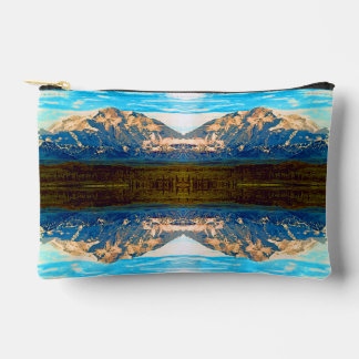 Vintage USA Alaska Mt Mckinley Nationalpark Zubehörtasche