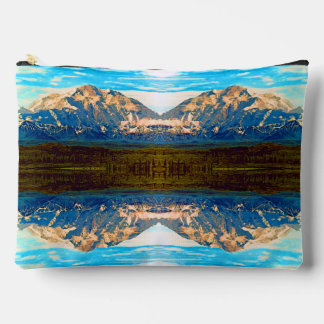 Vintage USA Alaska Mt Mckinley Nationalpark Zubehörtasche