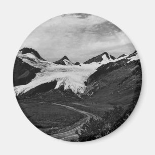 Vintage USA Alaska Worthington Gletscher Sommer Le Magnet