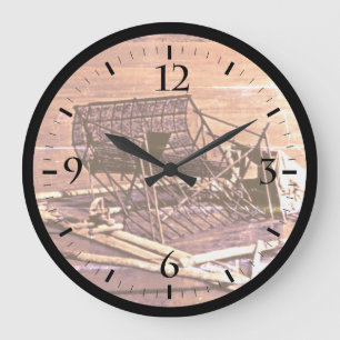 Vintage USA Alaska Yukon Fischfalle Uhr