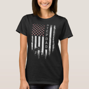 Vintage-USA-Amerikanische-Flagge-Locken-Stiefvater T-Shirt