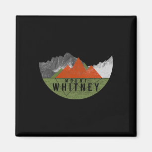 Vintage Usa Bergwandern - Mount Whitney Magnet