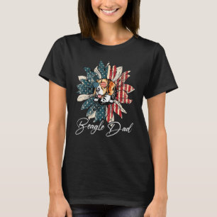 Vintage USA Bester Beagle-Vater Aller Zeiten Ameri T-Shirt