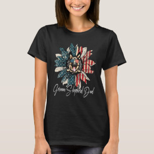 Vintage USA Bester deutscher Schäferhund-Vater übe T-Shirt