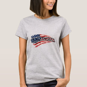 Vintage-USA-Flag Frauen T-Shirt