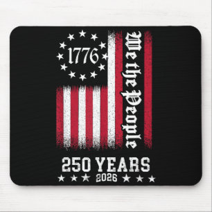 Vintage-USA-Flagge 250. Jubiläum Unabhängigkeitsta Mousepad