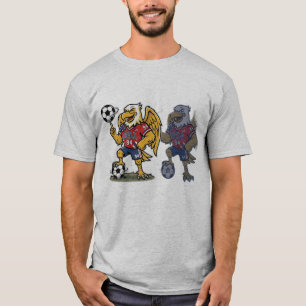 Vintage USA Fußball Adler Maskottchen 94 T-Shirt