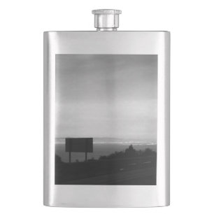 Vintage USA Kalifornien San Francisco Bucht Alcatr Flachmann