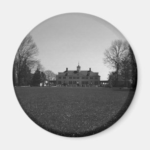 Vintage USA Mount Vernon George Washington Haus Magnet