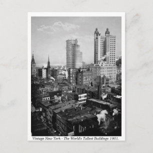 Vintage USA, New York City 1901 Postkarte