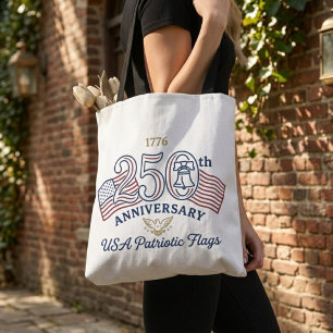 Vintage-USA-patriotische Flaggen und Liberty Bell