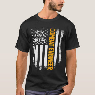Vintage-USA-Pionier Amerikanische Flagge Patrioti T-Shirt