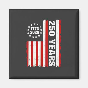 Vintage USA Semiquincentennial 250. Jubiläum Magnet